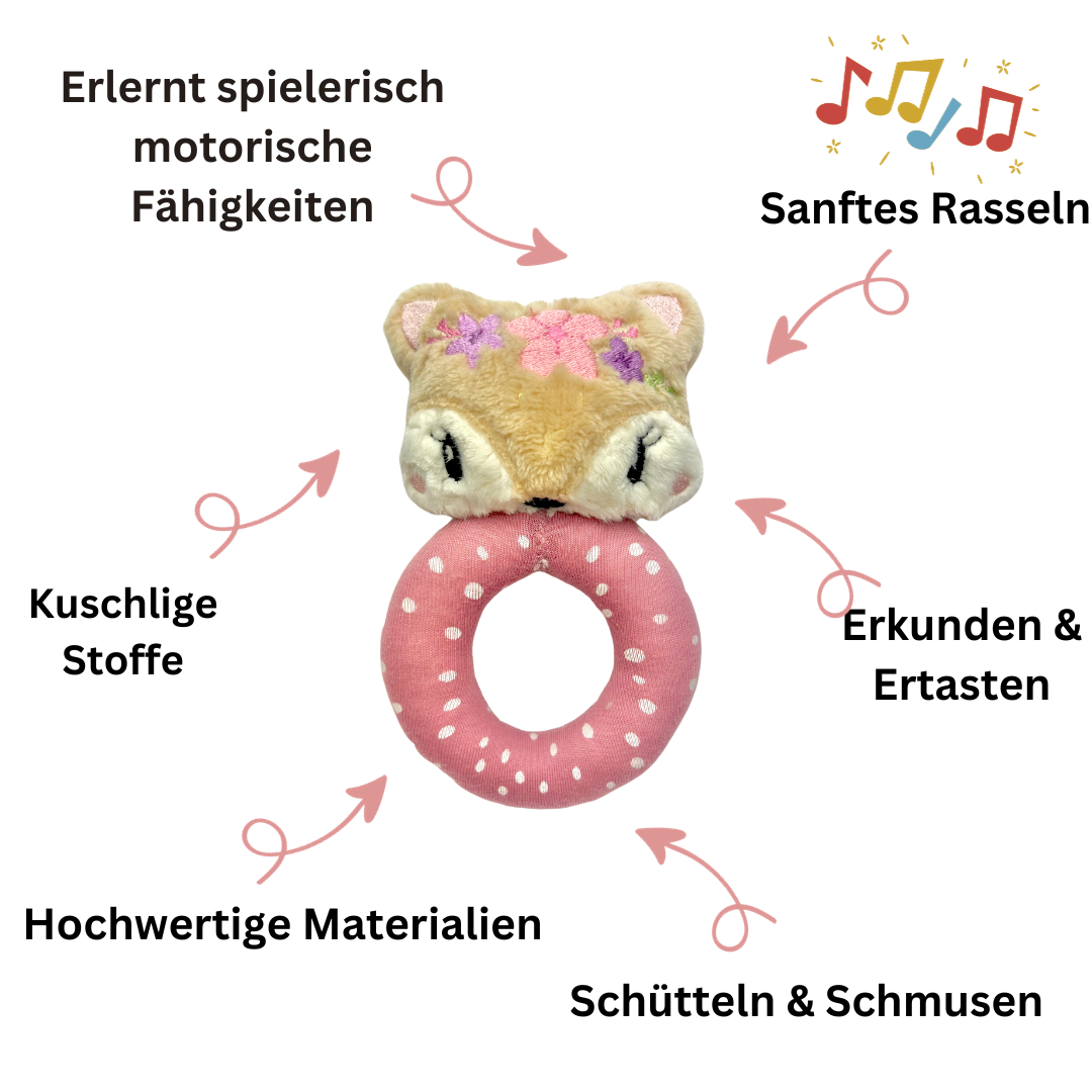 Rassel / Greifling Fuchs