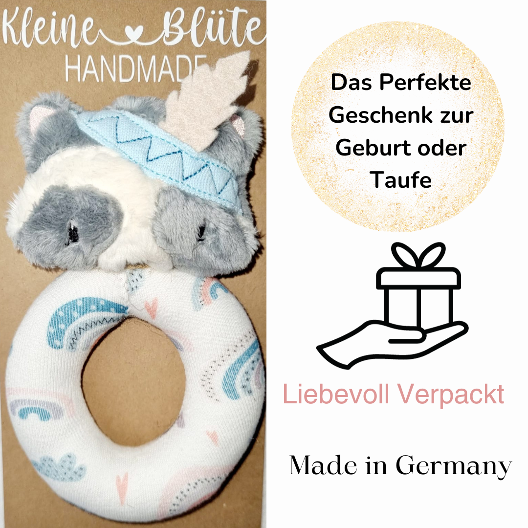Rassel / Greifling Waschbär