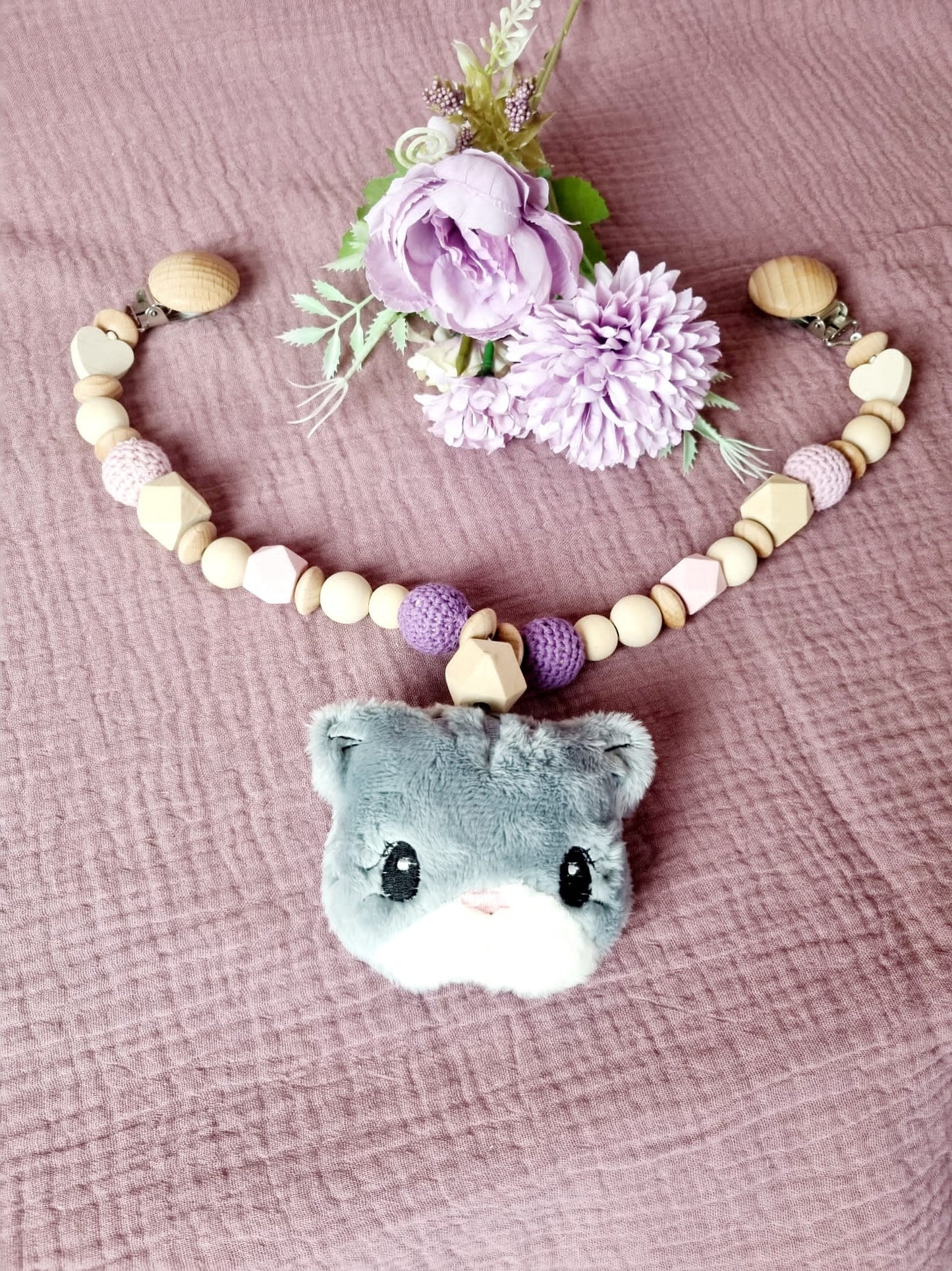 Kinderwagenkette Katze