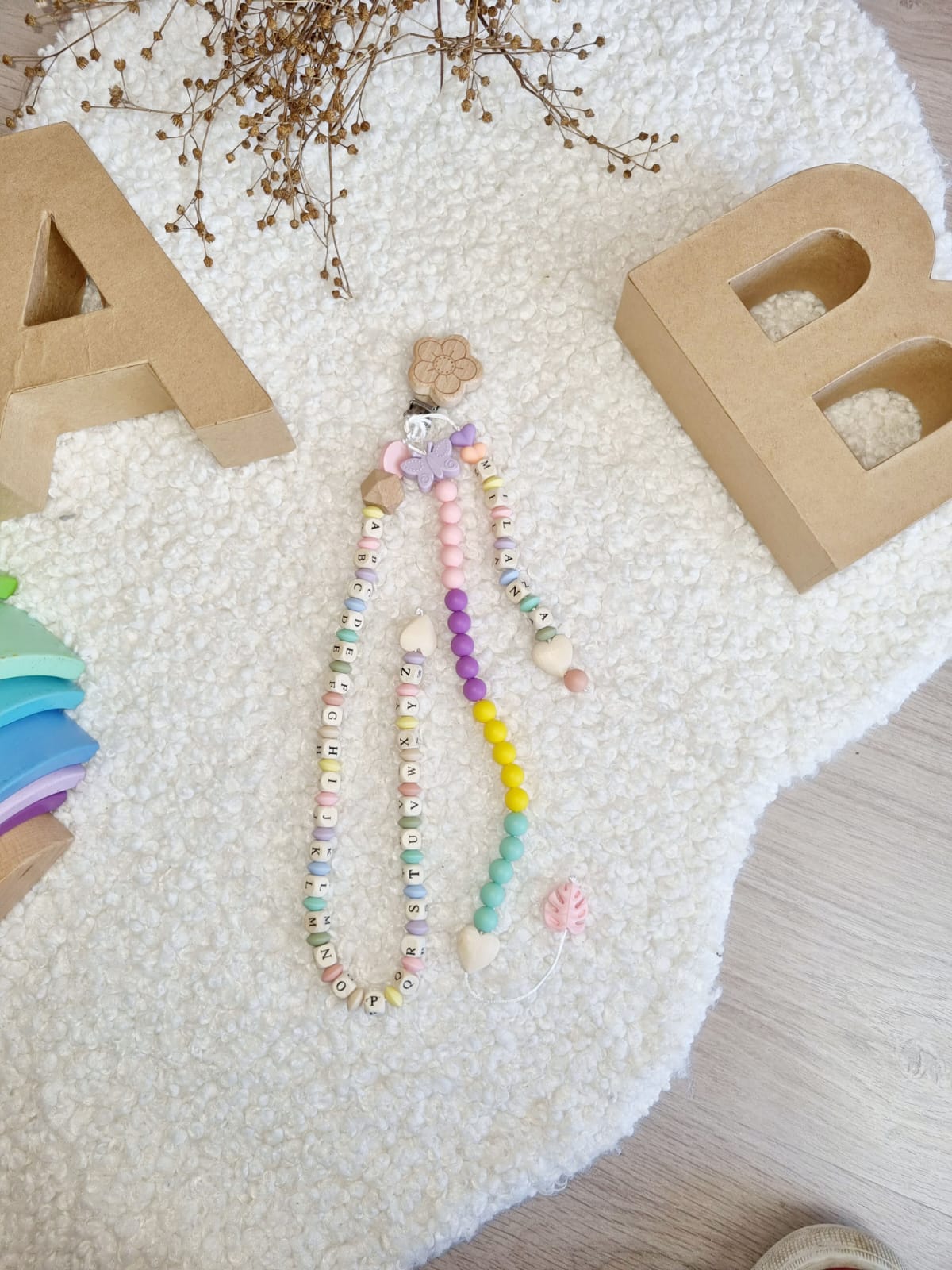 ABC Rechenkette Mädchen