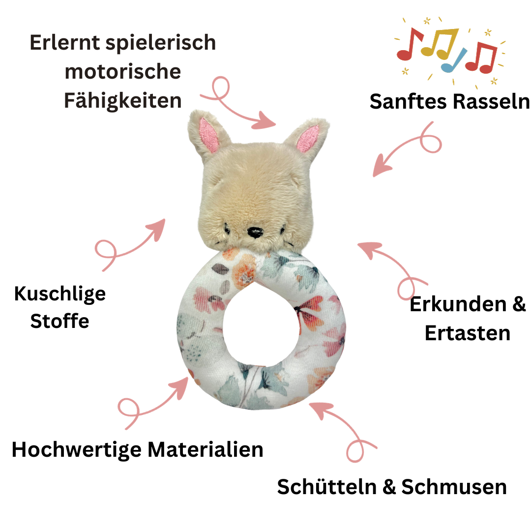 Rassel / Greifling Hase