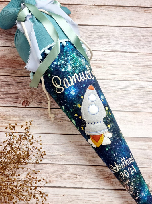 Schultüte Rakete